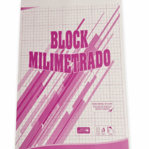 BLOCK MILIMETRADO 20 HOJAS