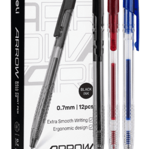 BOLIGRAFO PUNTA 0.7MM RETRACTIL ARROW DELI *UMV-1 CAJA DE 12UND*