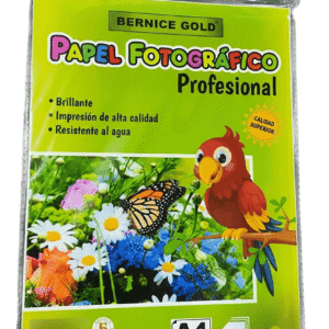 PAPEL FOTOGRÁFICO BERNICE X20 HOJAS 210GRA4 21X29.7CM