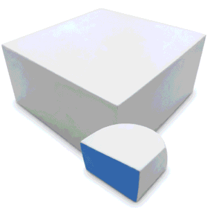 TACOS BLANCOS 9X9CM 500 HOJAS