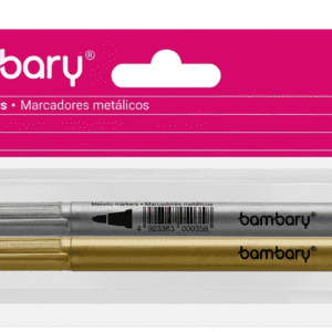 Marcadores Metalizados Punta Redonda 2,9 Mm