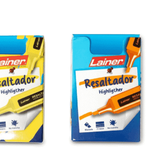 RESALTADOR AMARILLO GRUESO LAINER