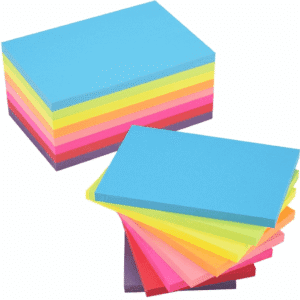NOTAS ADHESIVAS 76X1.27MM NEON 100 HOJAS