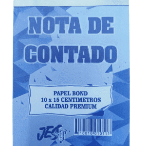 NOTA DE CONTADO JESS