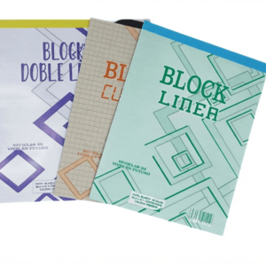 BLOCK JESS 40 HOJAS UNA LINEA/ CUADRICULADO/ DOBLE LINEA