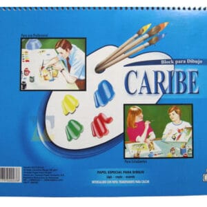 BLOCK DE DIBUJO CARIBE ESPIRAL