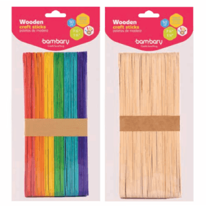 PALETAS MADERA DELGADAS LARGAS