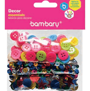 SET PARA DECORAR BOTONES Y OTROS 140 UND