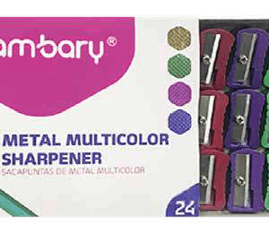 SACAPUNTAS DE ALUMINIO 1 HOYO